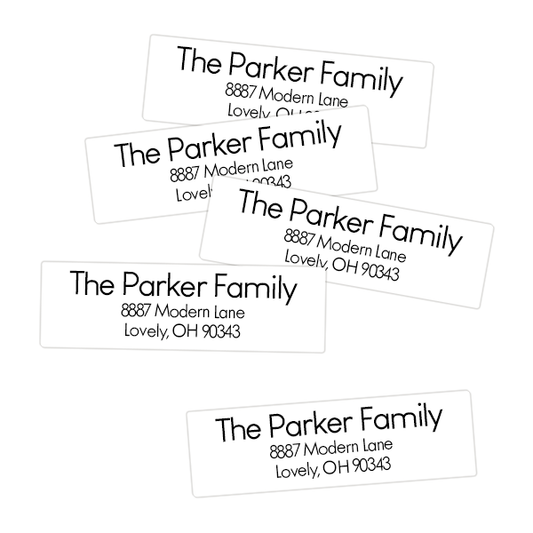 Simple Return Address Labels