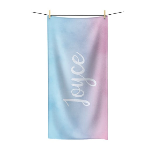Blushing Water Beach Towel