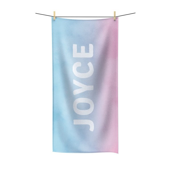 Blushing Water Beach Towel