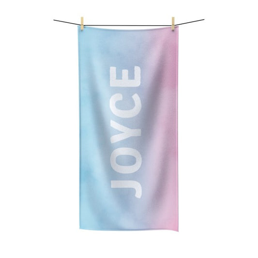 Blushing Water Beach Towel
