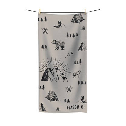 Retro Camper Beach Towel