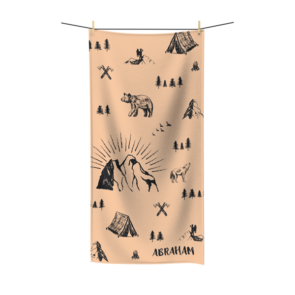 Retro Camper Beach Towel