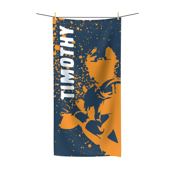 Quarterback Beach Towel