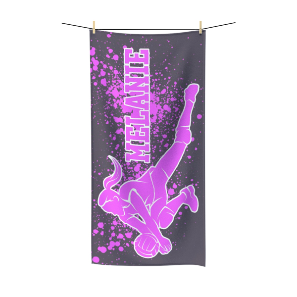 Volleyball Dig Beach Towel