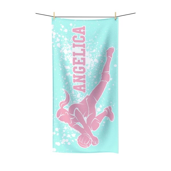 Volleyball Dig Beach Towel