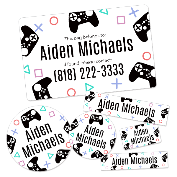 School Pack With Tween Gamer2 Design Option