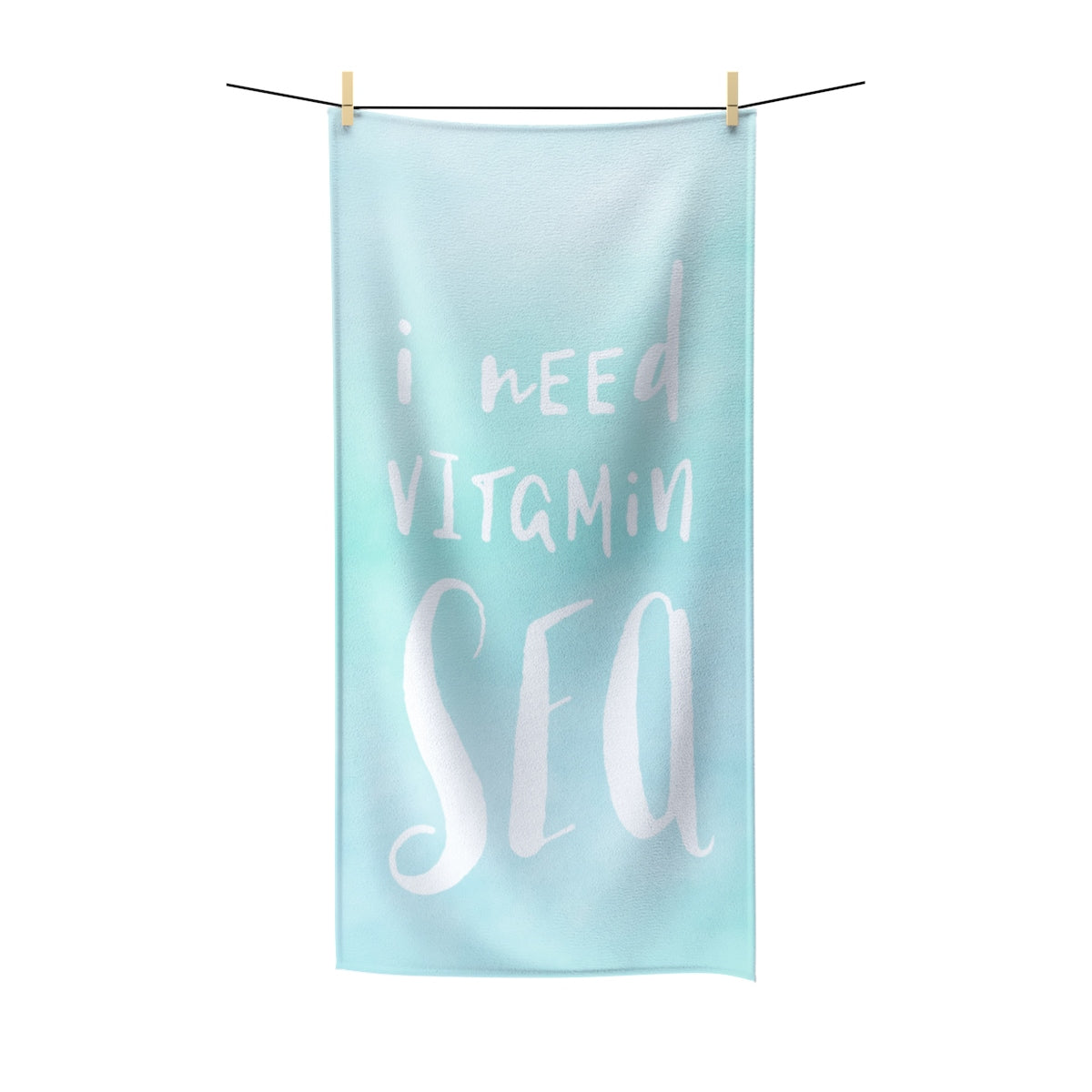 Vitamin Sea Beach Towel