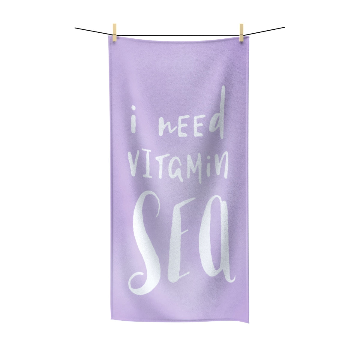 Vitamin Sea Beach Towel