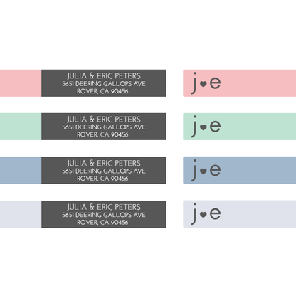 Wrap Around Return Address Labels